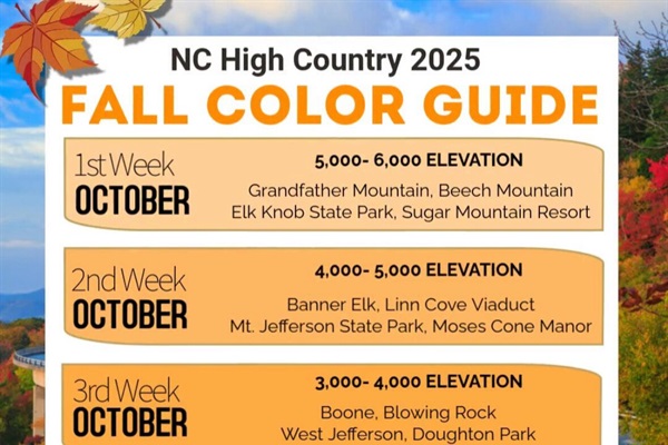 2025 Fall Color Guide: Come see from around late Sept to late October @ WishYouWereHere7Devils!