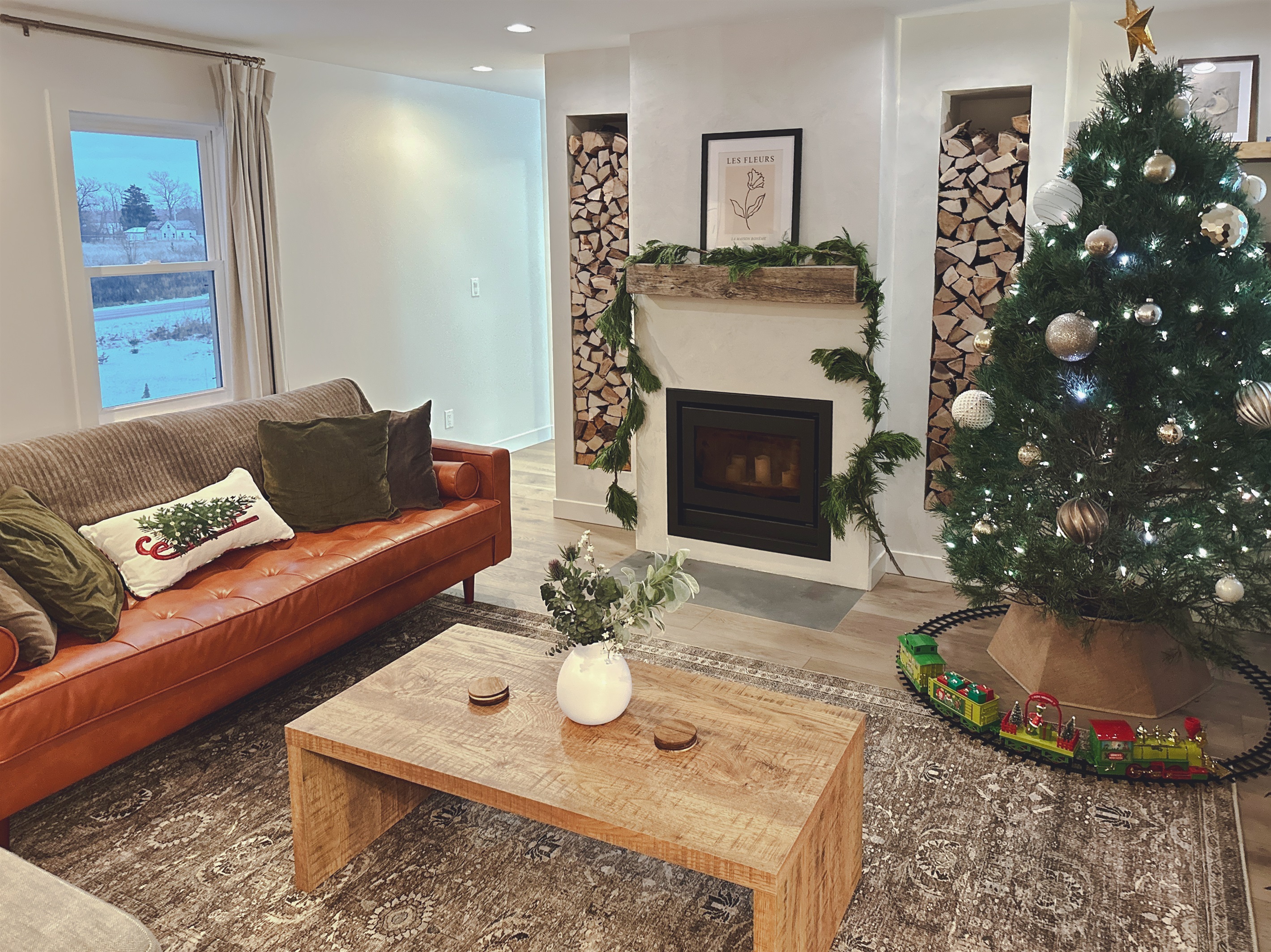 We always decorate for Christmas
