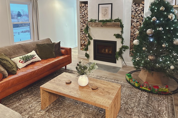 We always decorate for Christmas