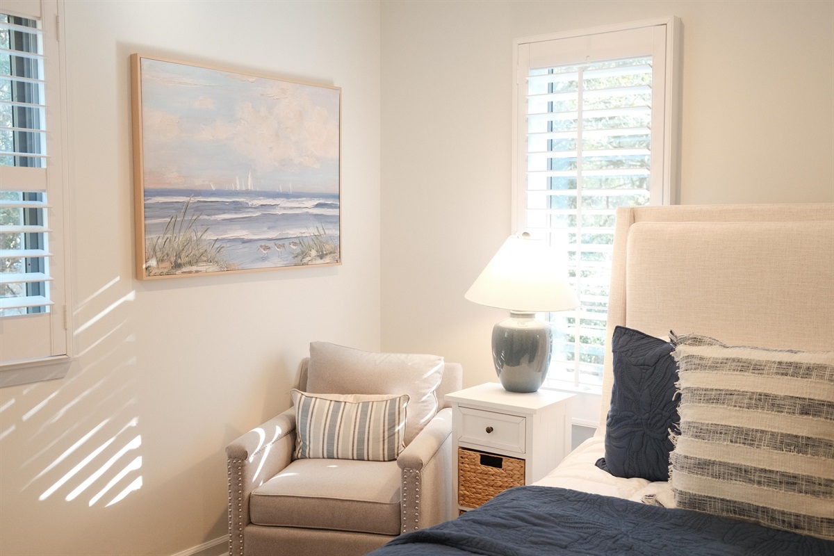 Primary Bedroom w/ King Bed