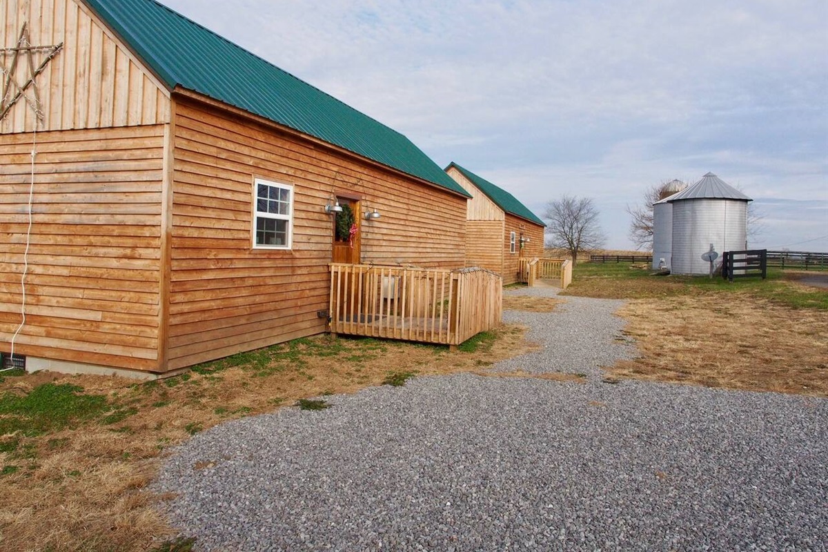 Your Cabin is Located on the Grounds of The Farm LLC Estate.  There are Two Private Cabins
