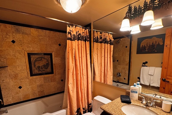 Master Bathroom (Shampoo, Conditioner, Shower gel and lotion provided)