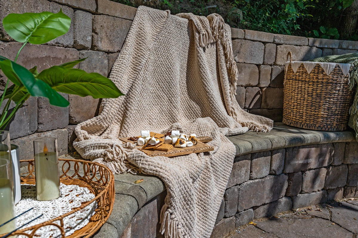 Cozy up to the fire