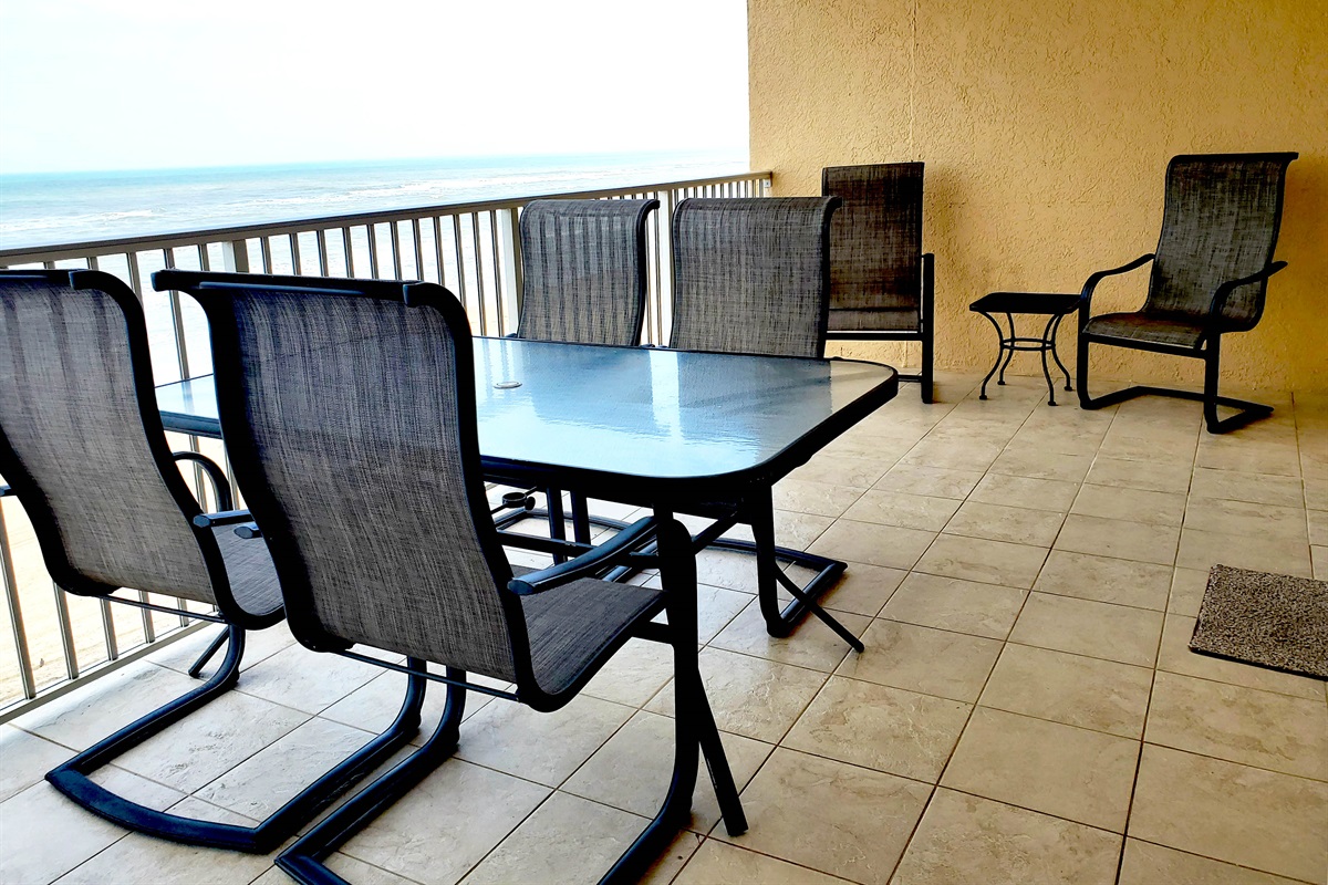 Ocean View Balcony