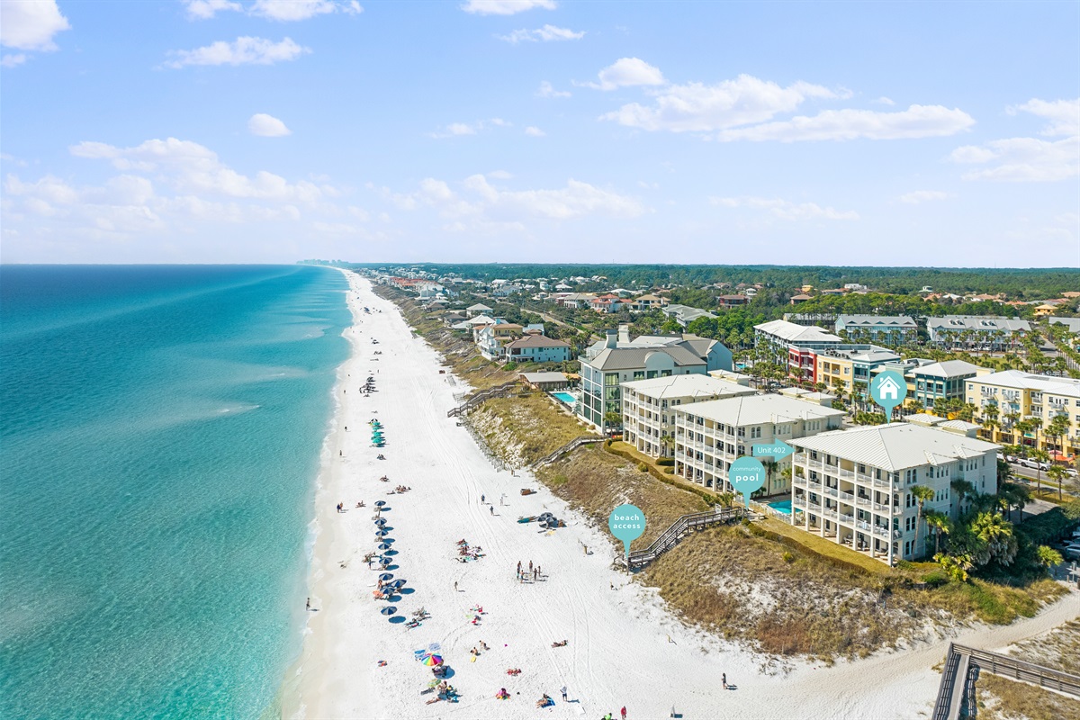 Aerial of this Condo