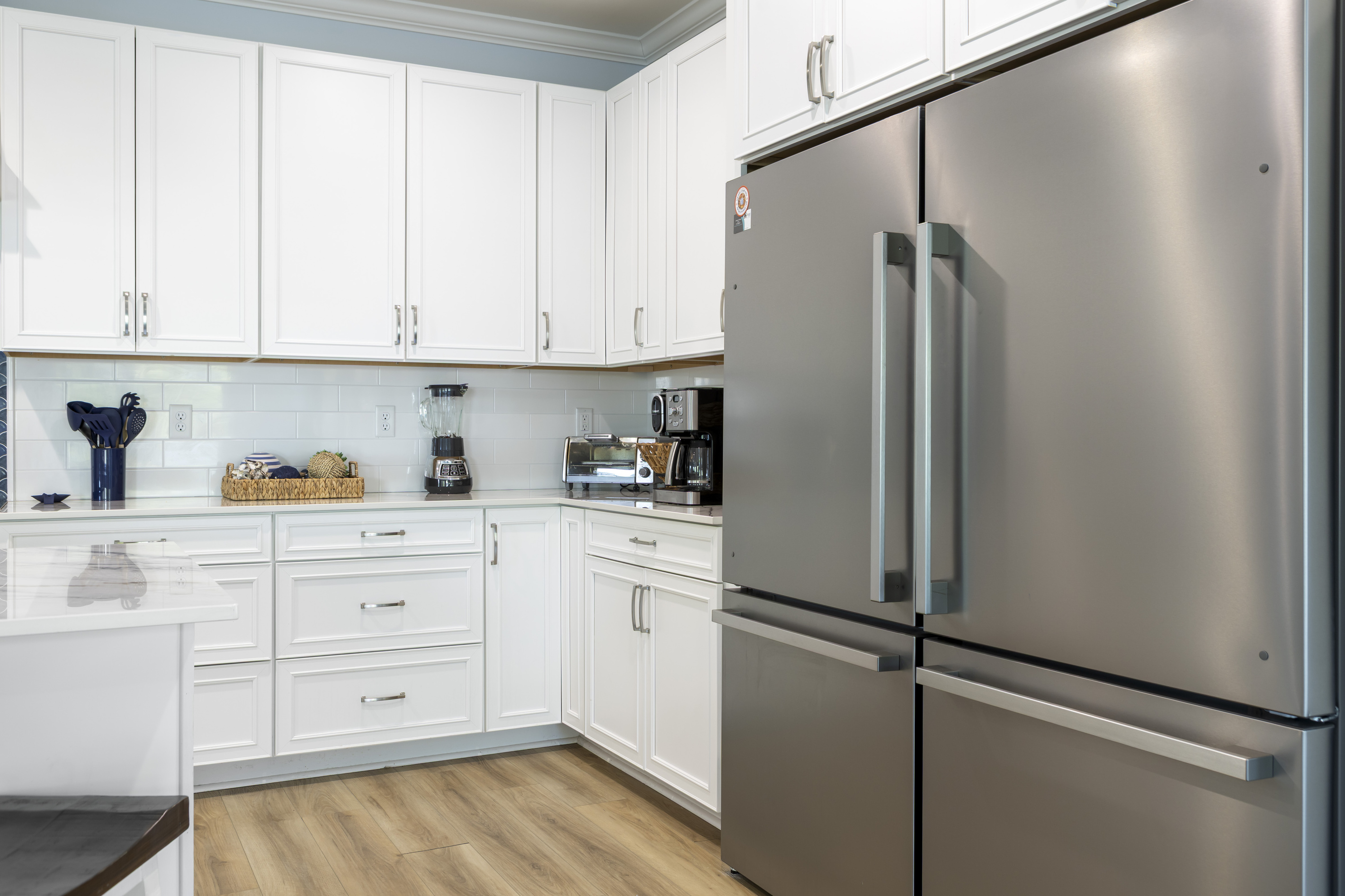 Plenty of space in the kitchen