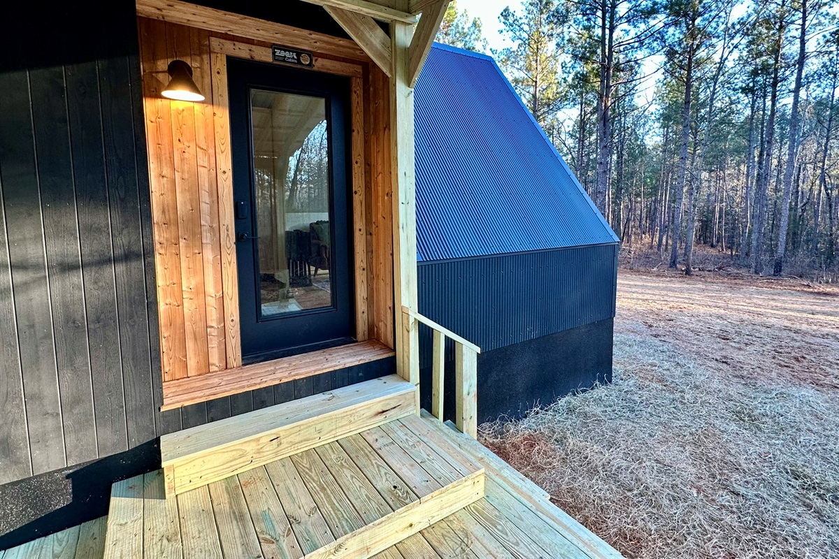 Front Door of Cabin