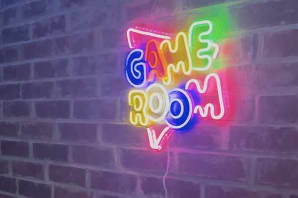 Basement game room