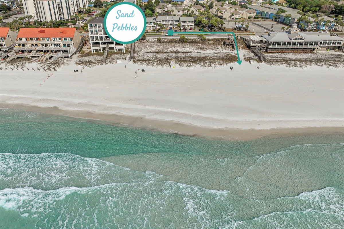 Beach Access right across the street right next to Captain Dave's - NO CONDO CROWDS HERE!