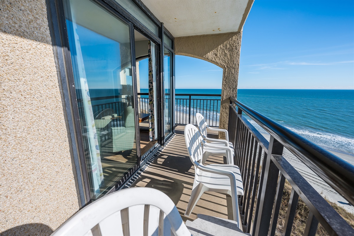 Amazing View from the Balcony!