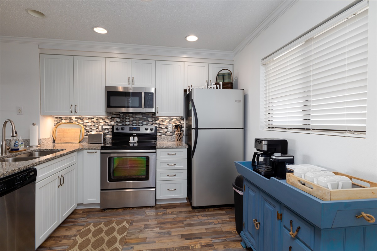 Stainless steel appliances