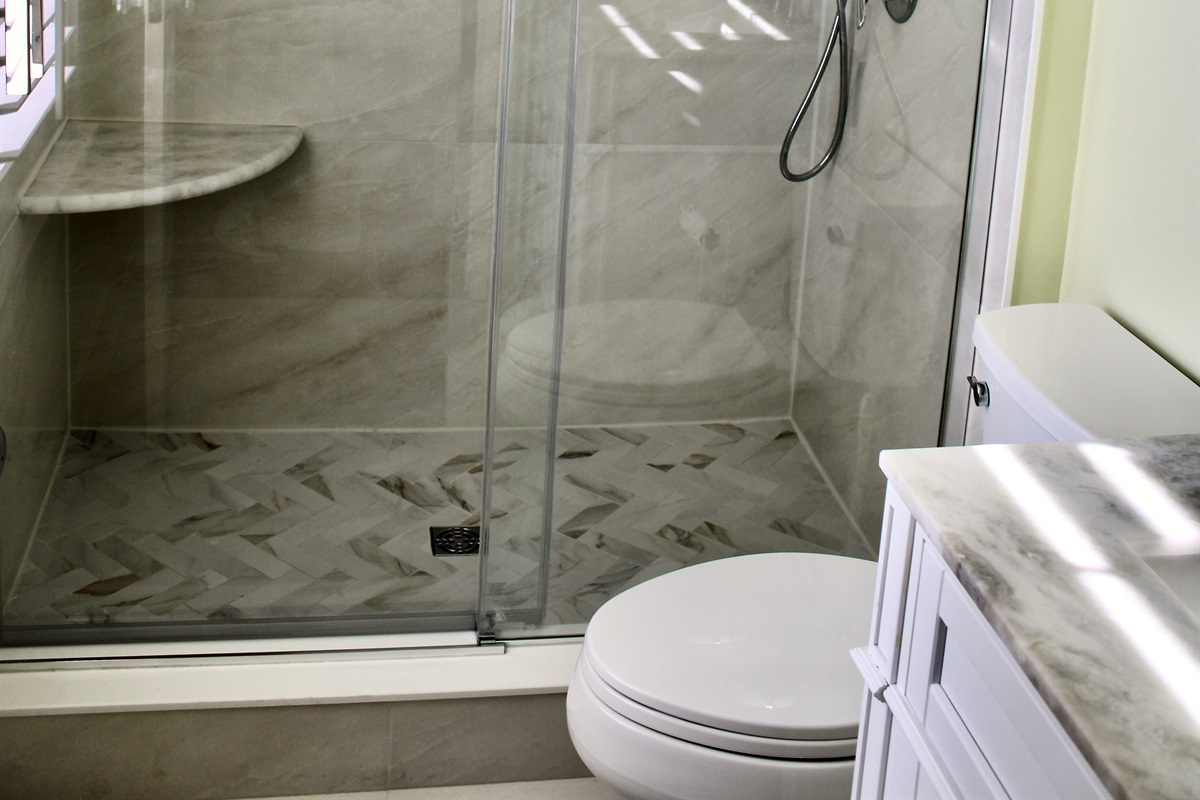 Front Bathroom with Walk-In Shower