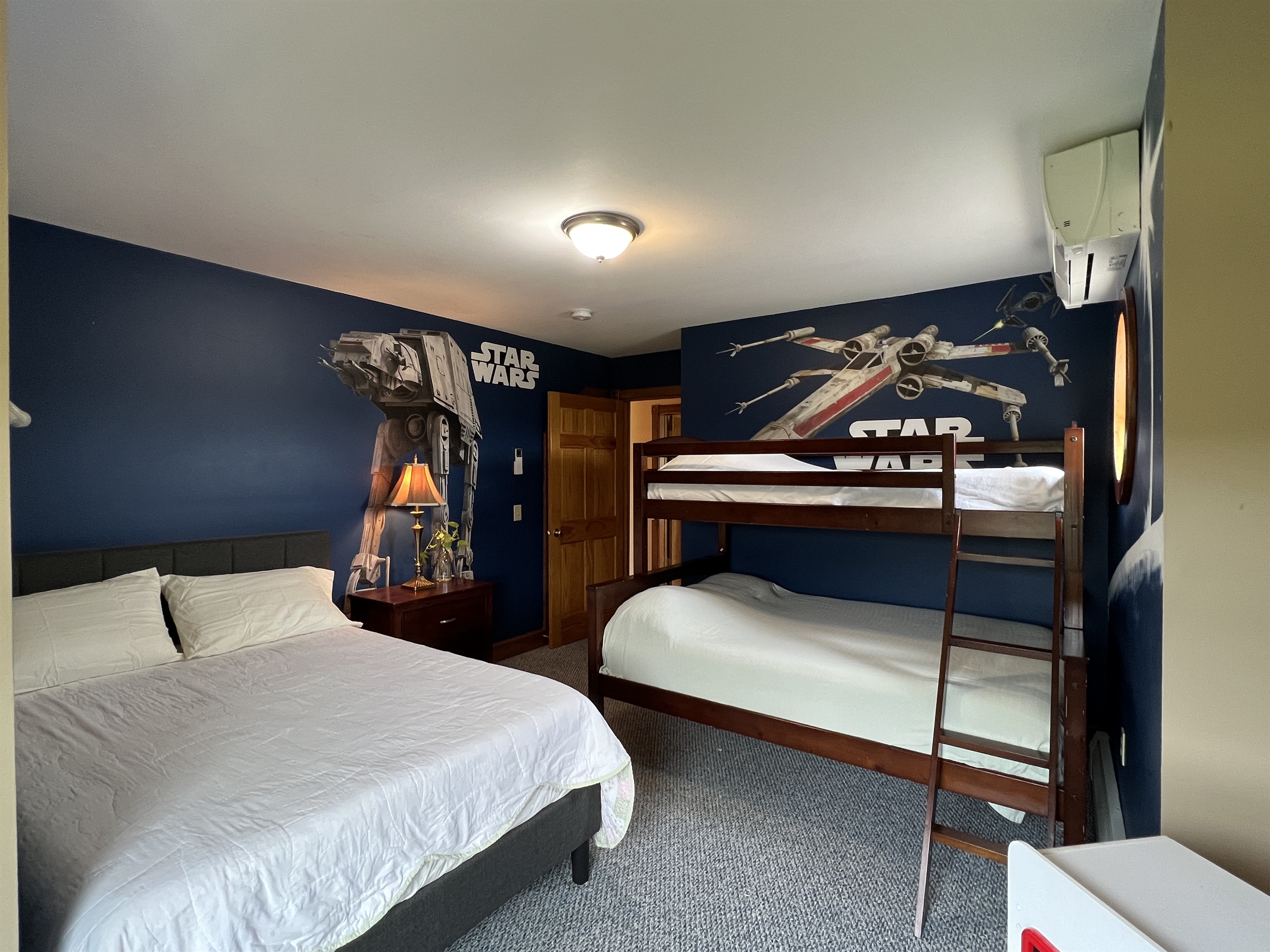 2nd floor Double bed and bunks