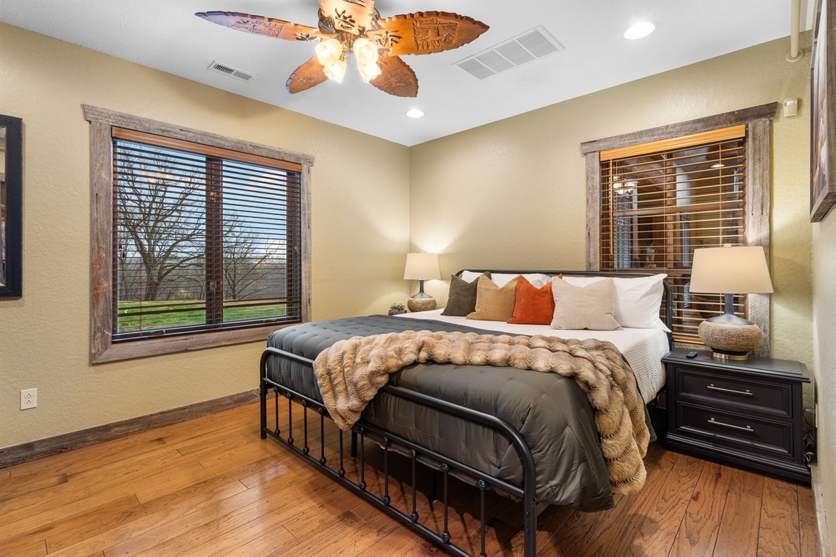Lower level King bedroom #7