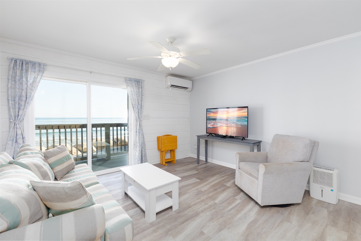 Relax and make yourself at home in our living room!