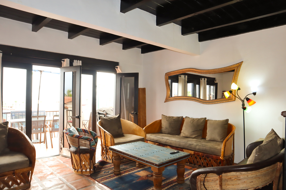 Living Room and Balcony