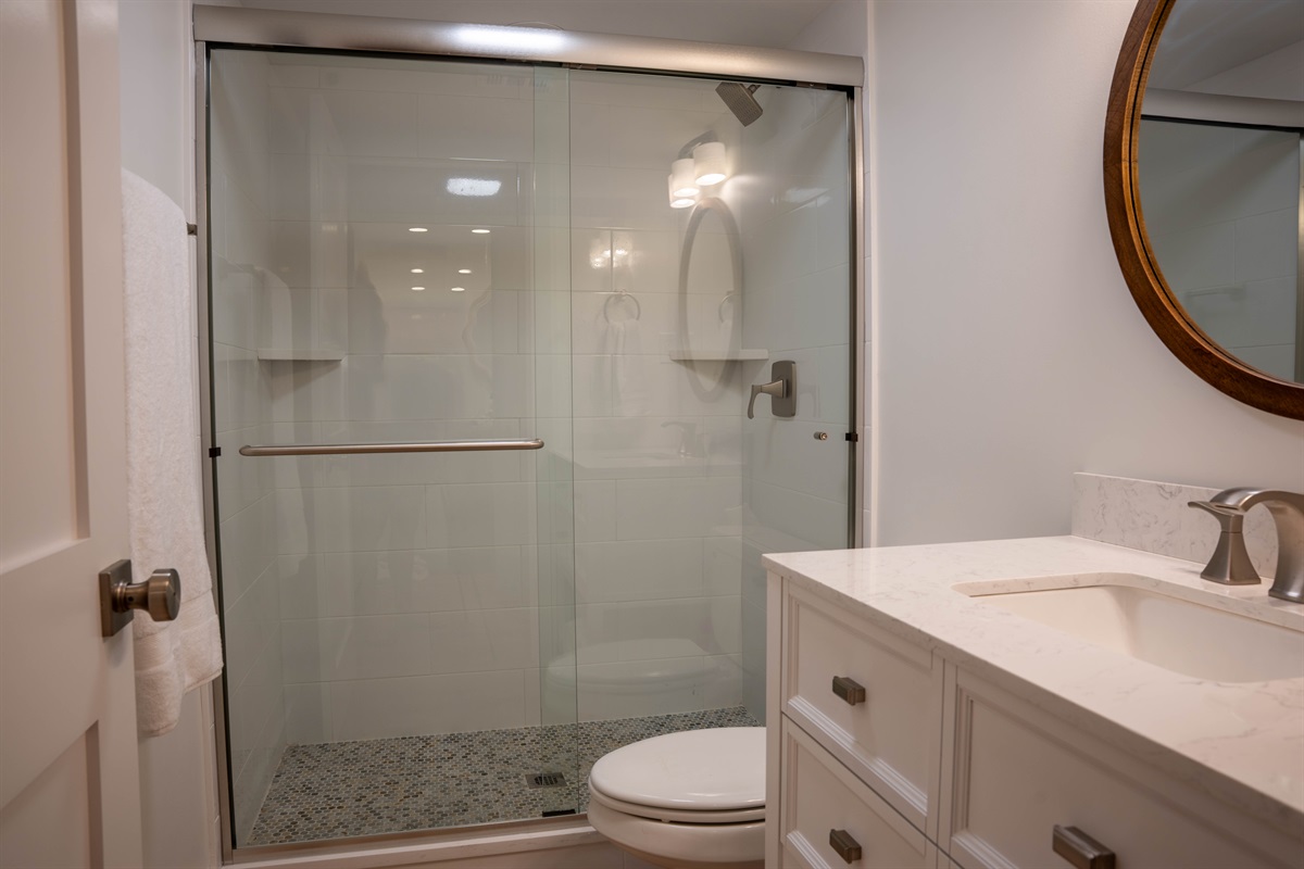 Full size Master Bath with Shower
