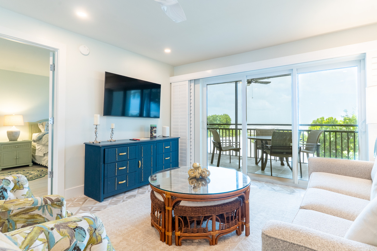 Living Room w/ Pullout Couch