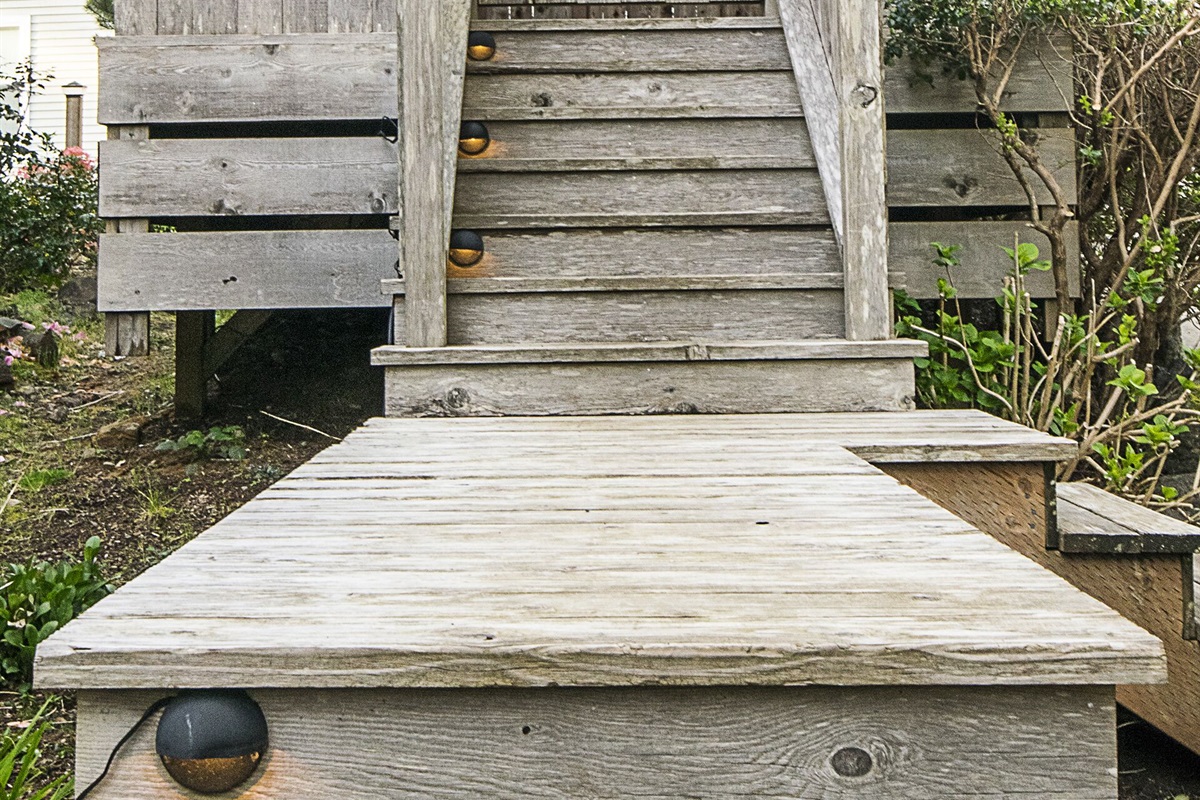 Relax in your own private hot tub room ~ the perfect spot to unwind after a day at the beach!