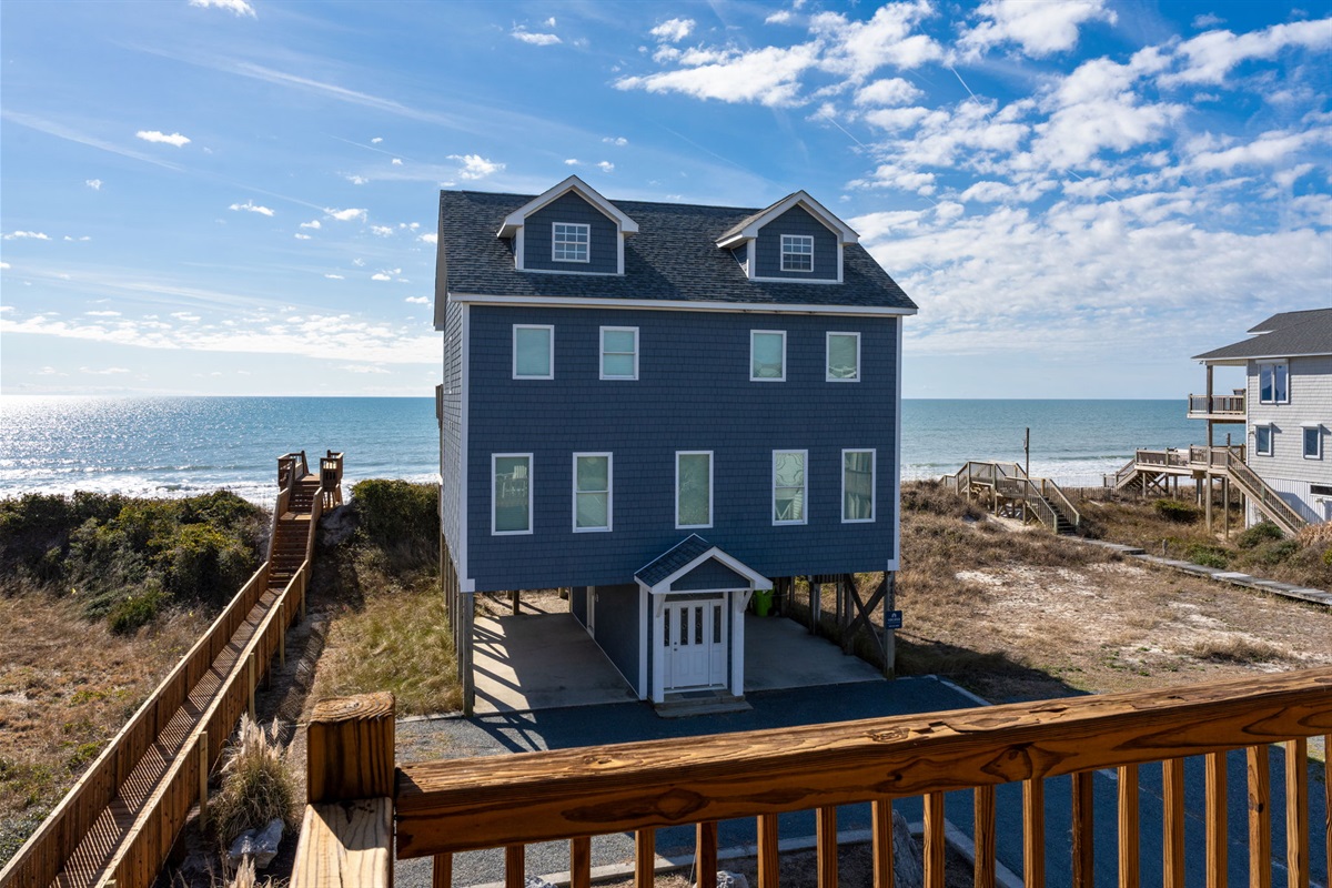 First floor deck views!