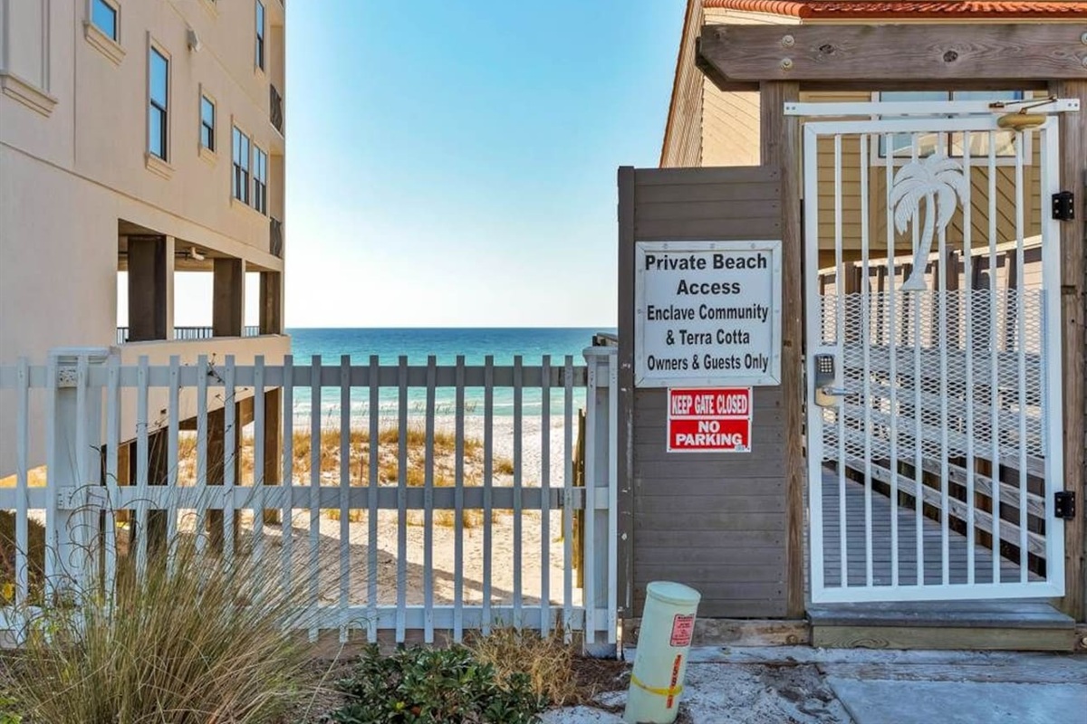 Only 720' from the property!