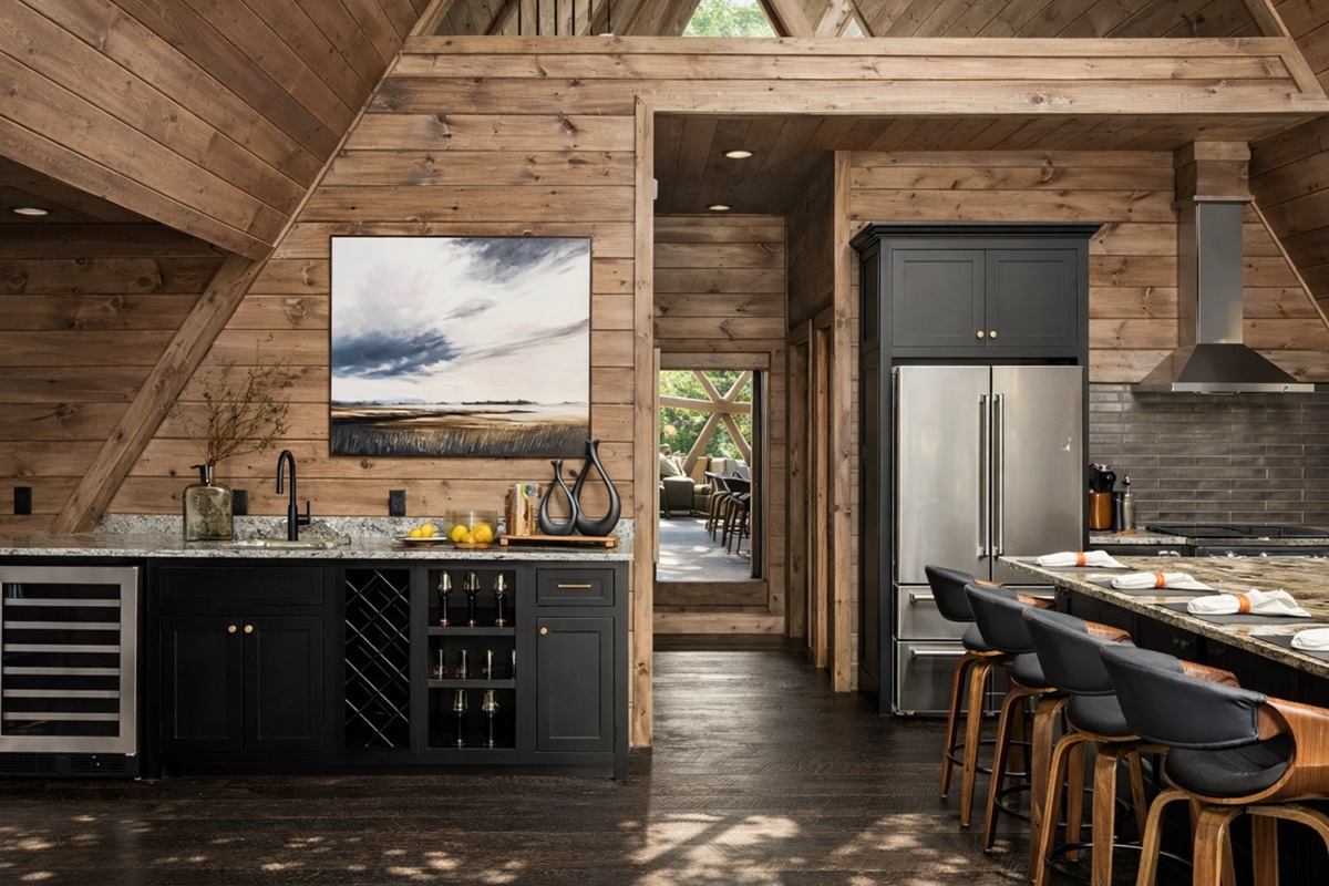 Wine fridge ready, modern finishes glowing, uncork, unwind, and exhale.