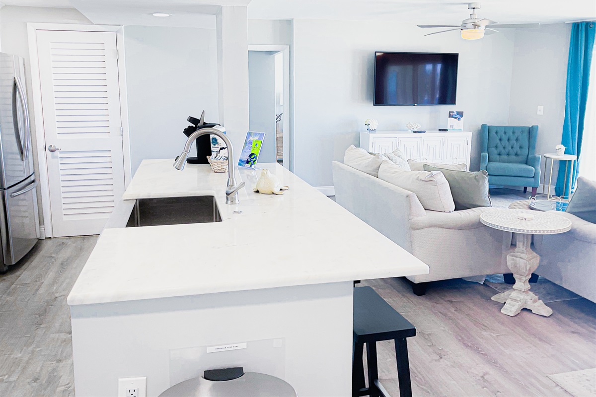 Kitchen and Living Room