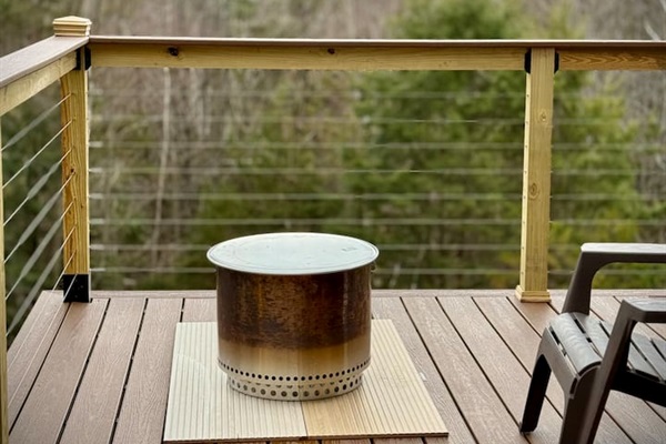 Unit A Solo Stove smokeless firepit