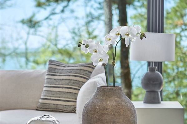 Details that delight: curated decor, tranquil views, and textures that feel like home.