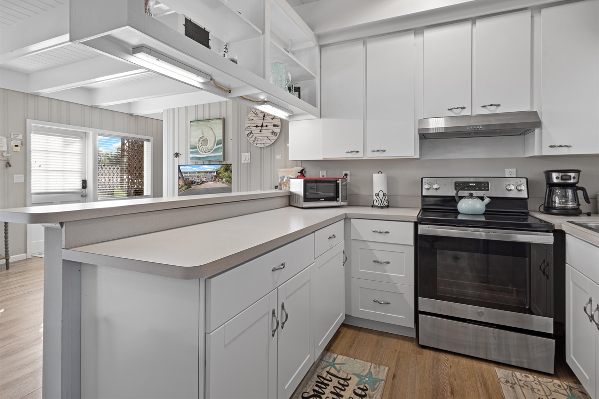 Fully equipped kitchen!