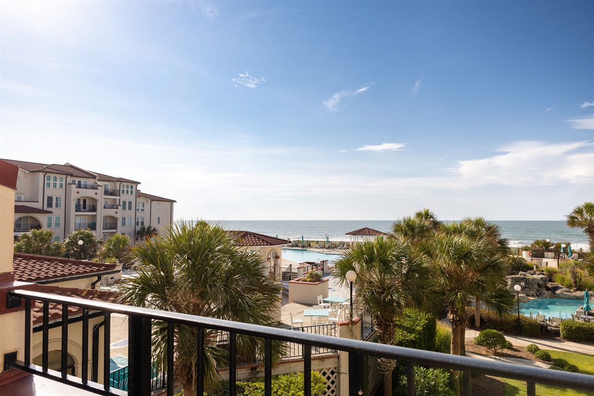 Views from the balcony