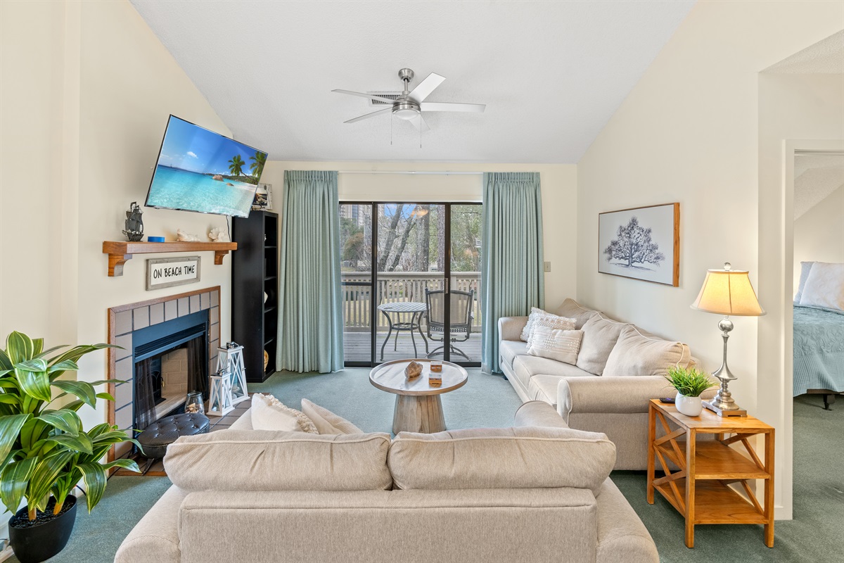 Living Room with Sleeper Sofa