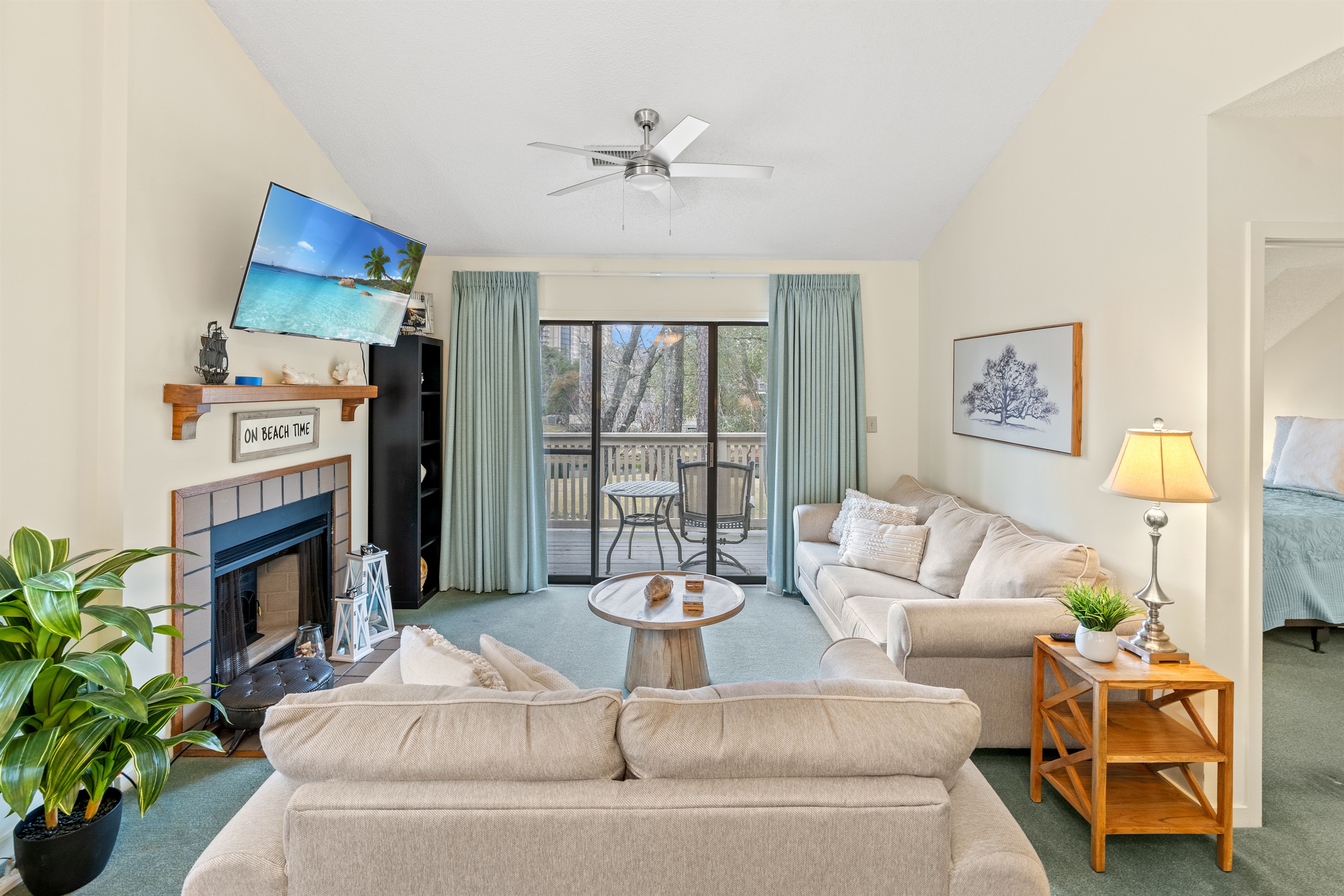 Living Room with Sleeper Sofa