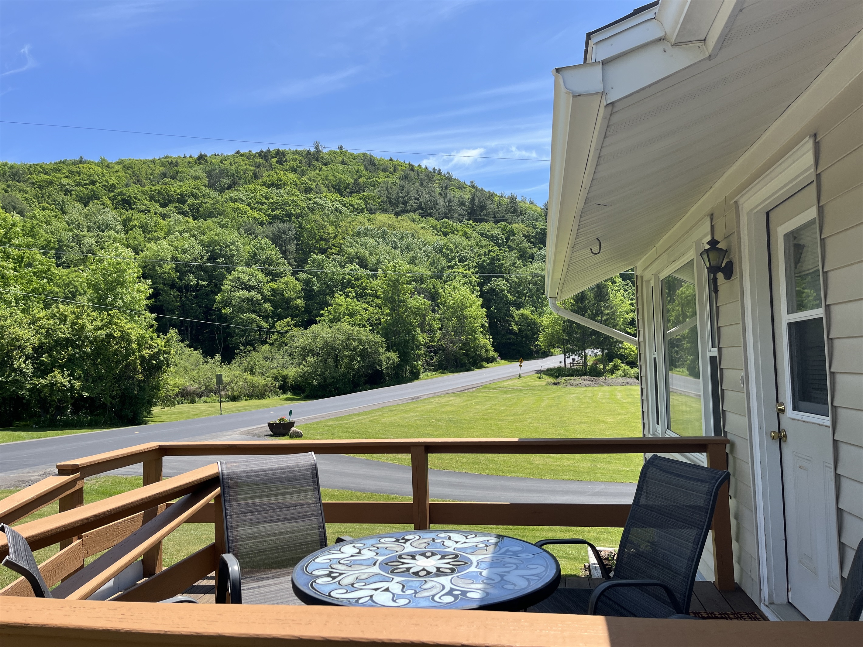 Front deck