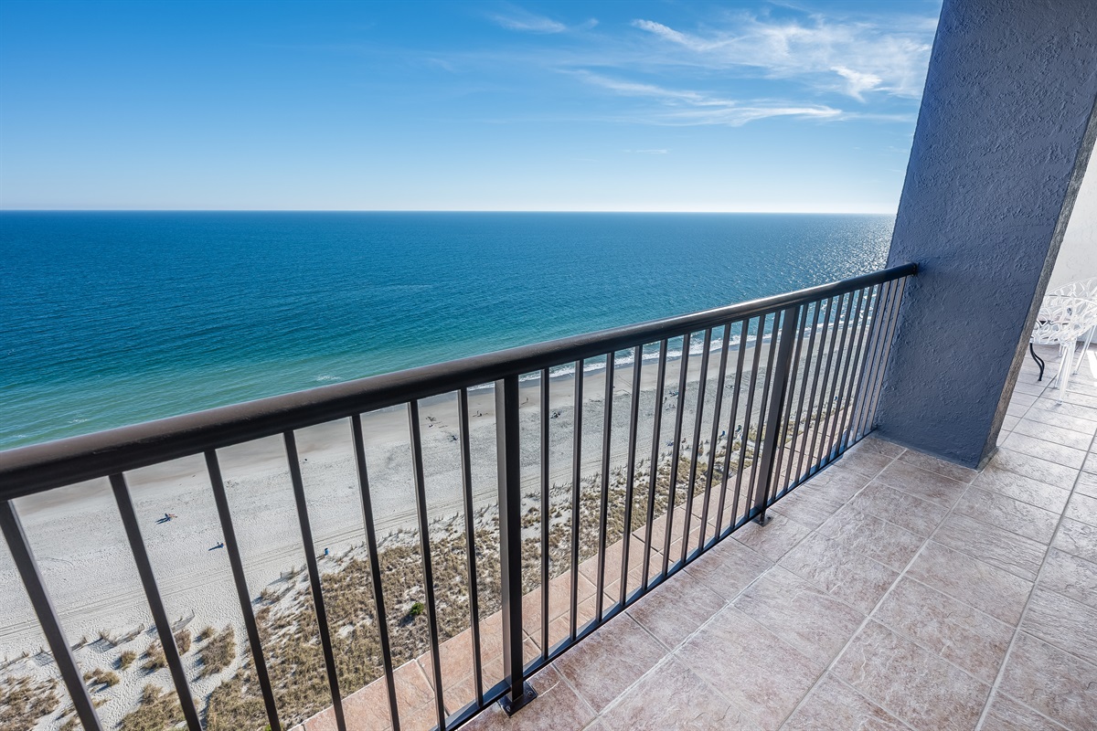 Amazing View from the Balcony!