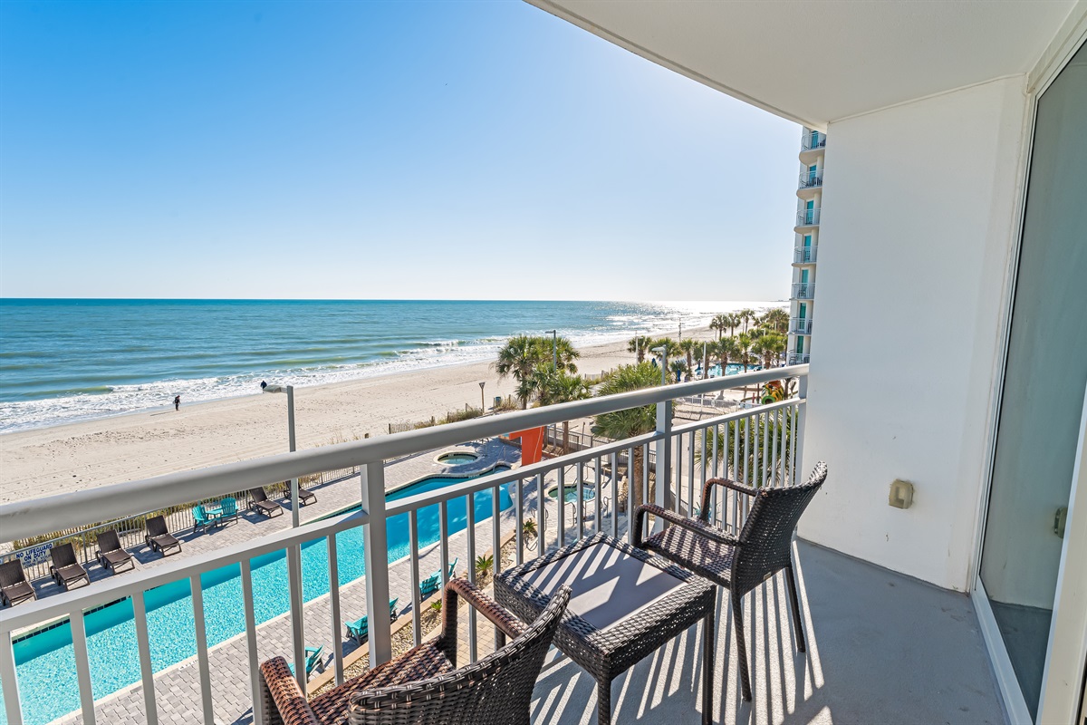 Breathtaking Views from Balcony!