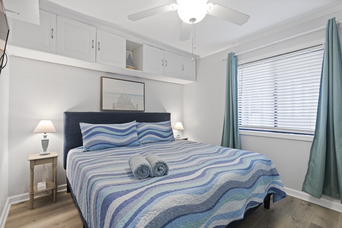12" King Size Memory Foam Mattress in the Bedroom