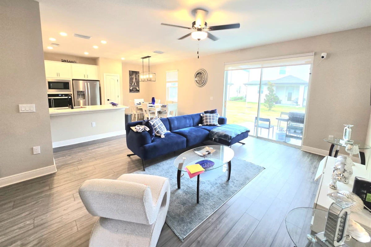 Living room area