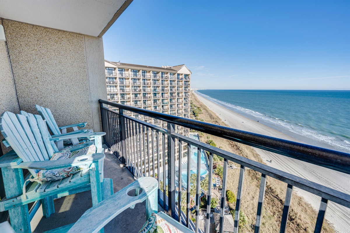 Amazing View from the Balcony!