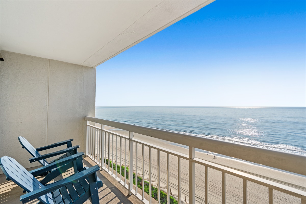 Main Balcony, lovely view