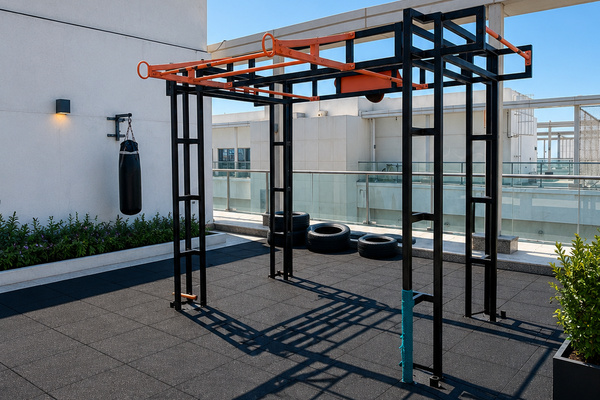 Outdoor exercise area