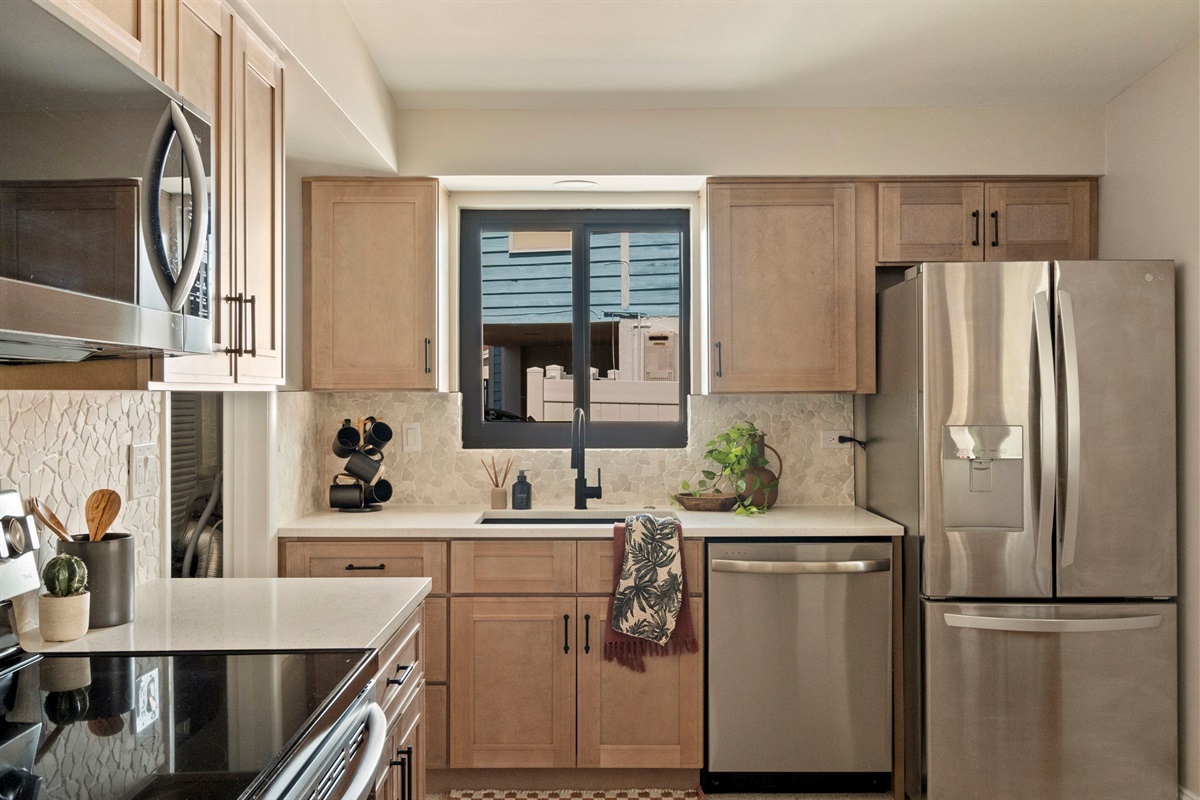 Space to make beautiful meals and memories!