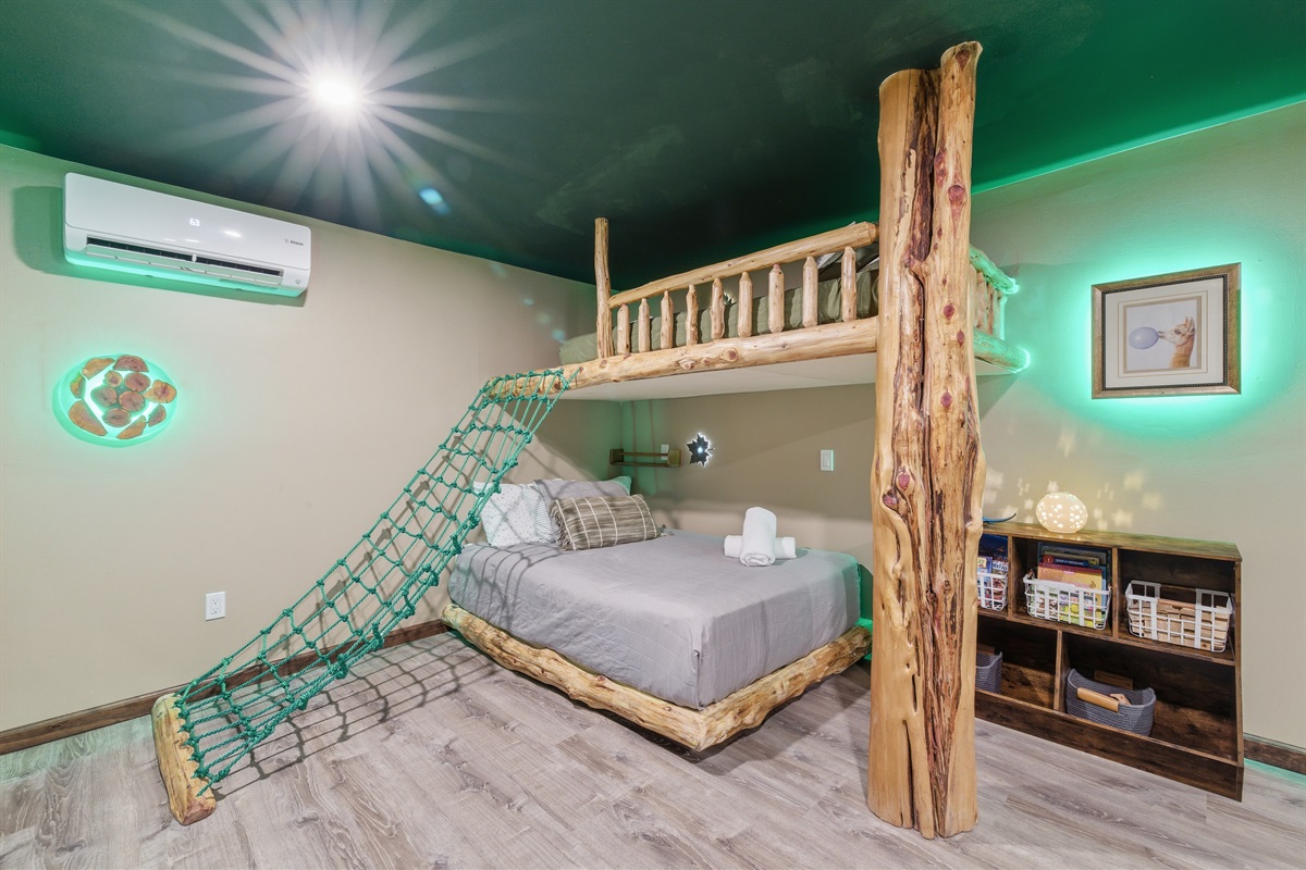 Sleep, relax, and enjoy a playful yet comfortable setup