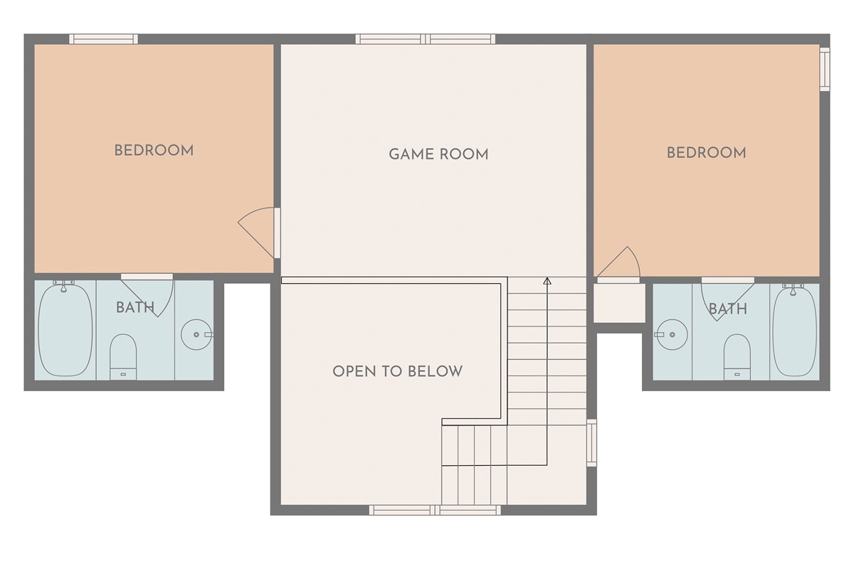 Top floor plan