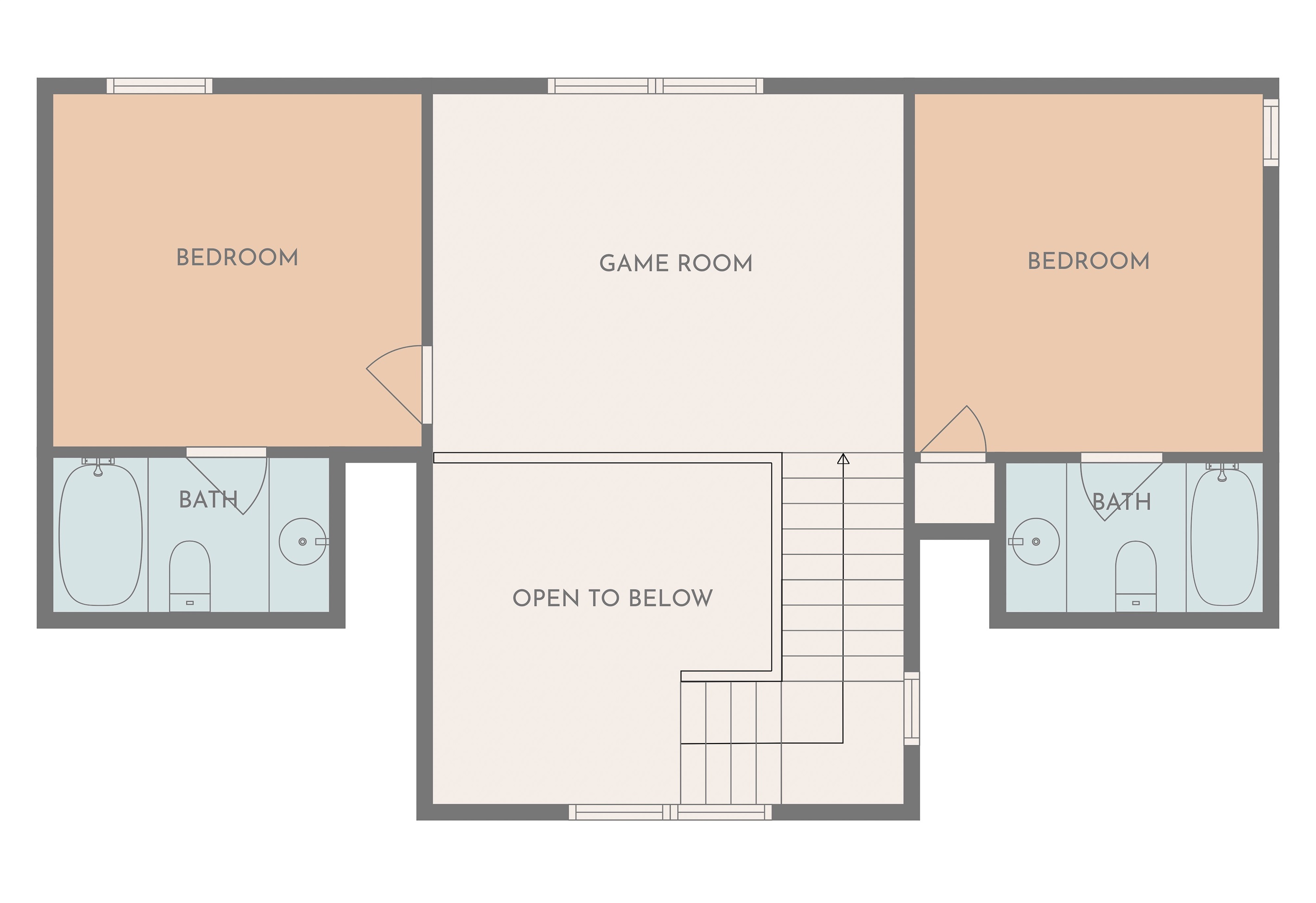 Top floor plan