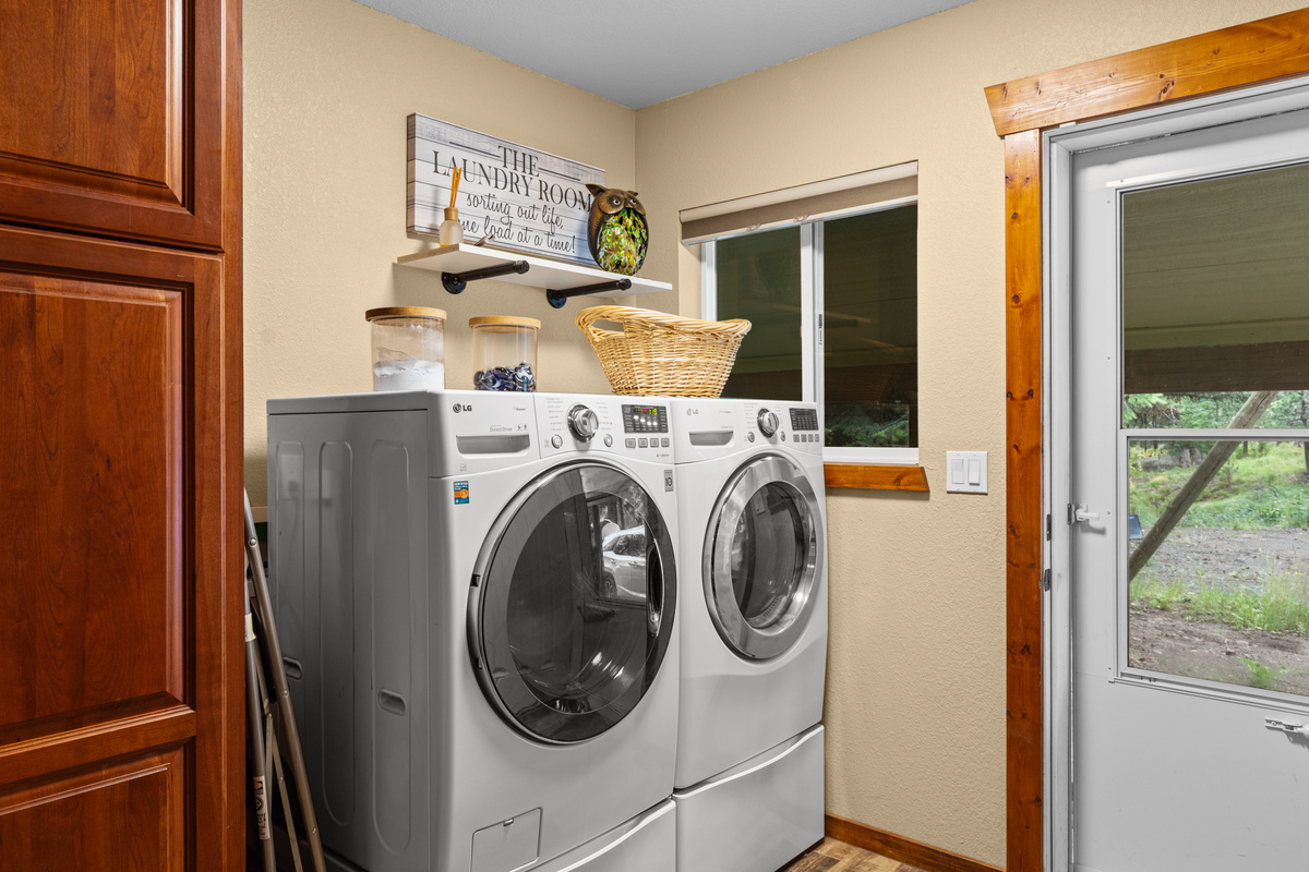 Laundry Room with Washer & Dryer
