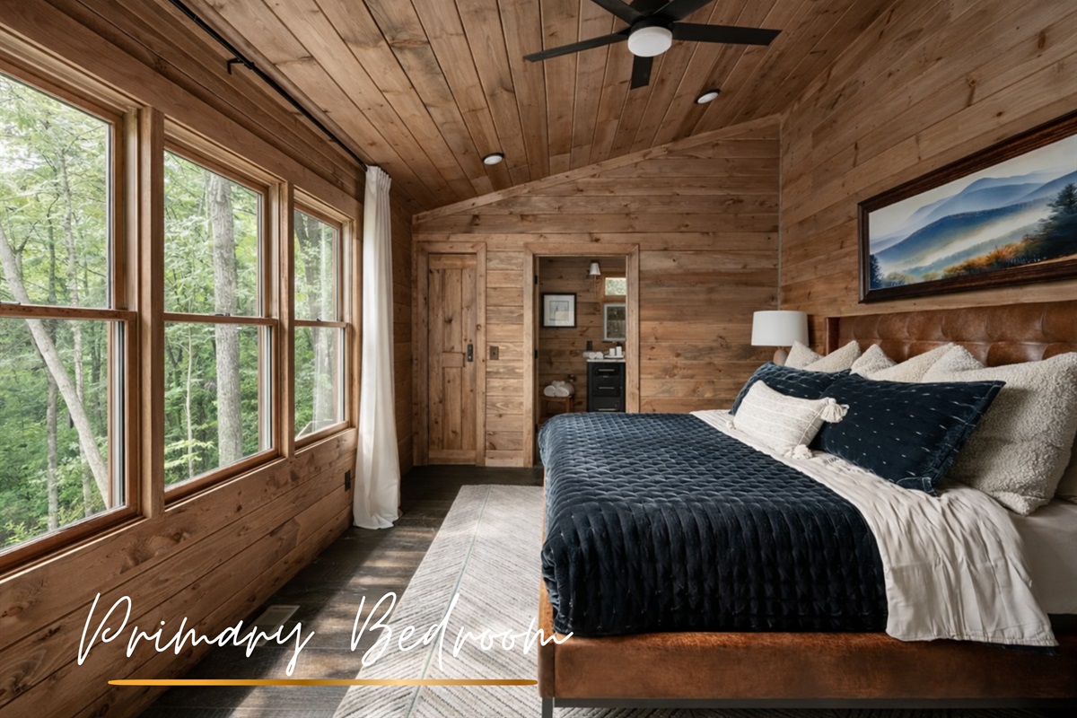 A room that whispers rest and quiet dreams.