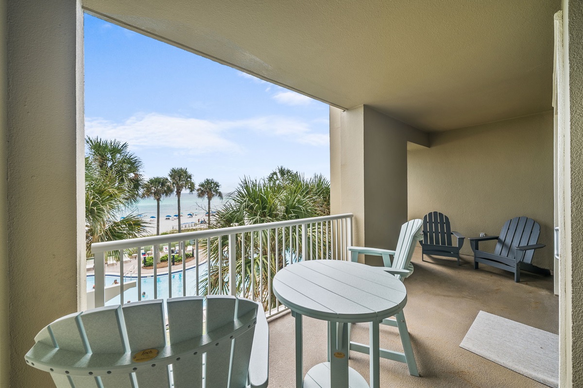 Gulf-Front Balcony