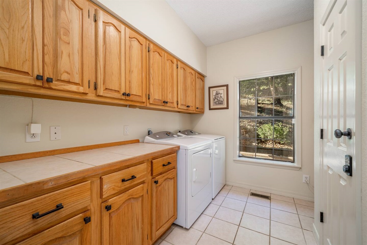 Saddle Spin Laundry Room.  We supply detergent.