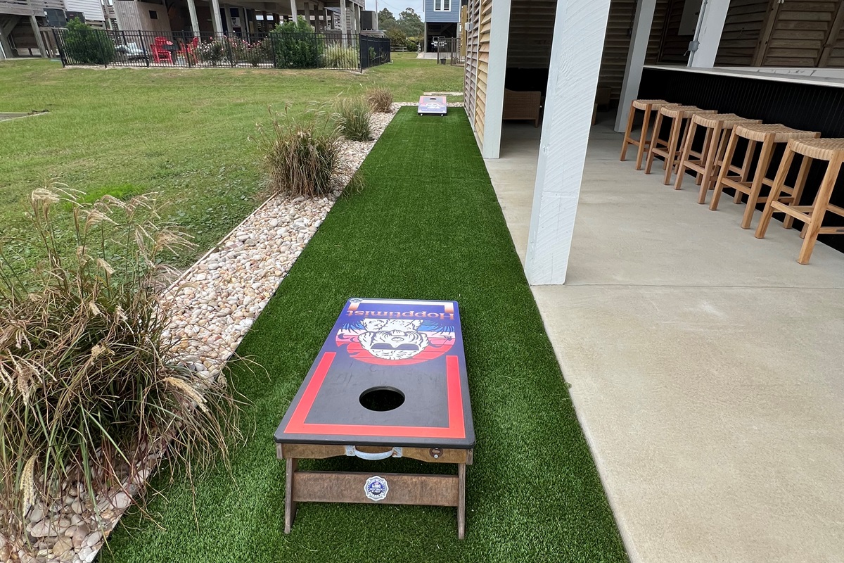 2025 Dedicated Private Corn Hole Area